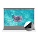 VIVIDSTORM S 3D ALR Motorized Tension Floor Rising Obsidian Long Throw Projector Screen High Gain