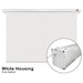 VIVIDSTORM White Cinema Perforated Slimline Motorized Tension Projector Screen