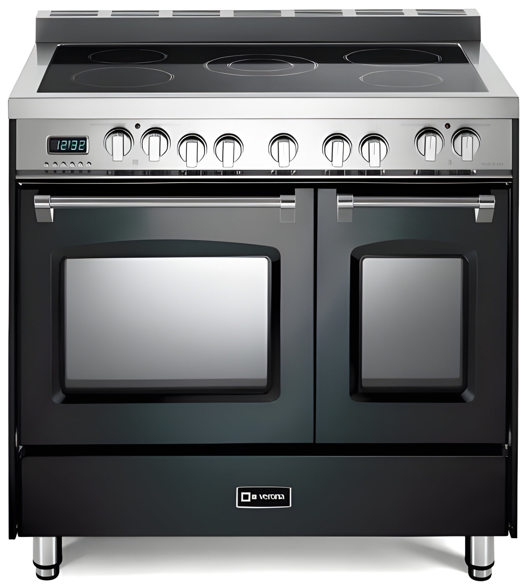 Verona   -33% - Prestige 36" Gas Single Oven Range - 5 Burners - Stainless Steel, Matte Black, White - VPFSGG365SS