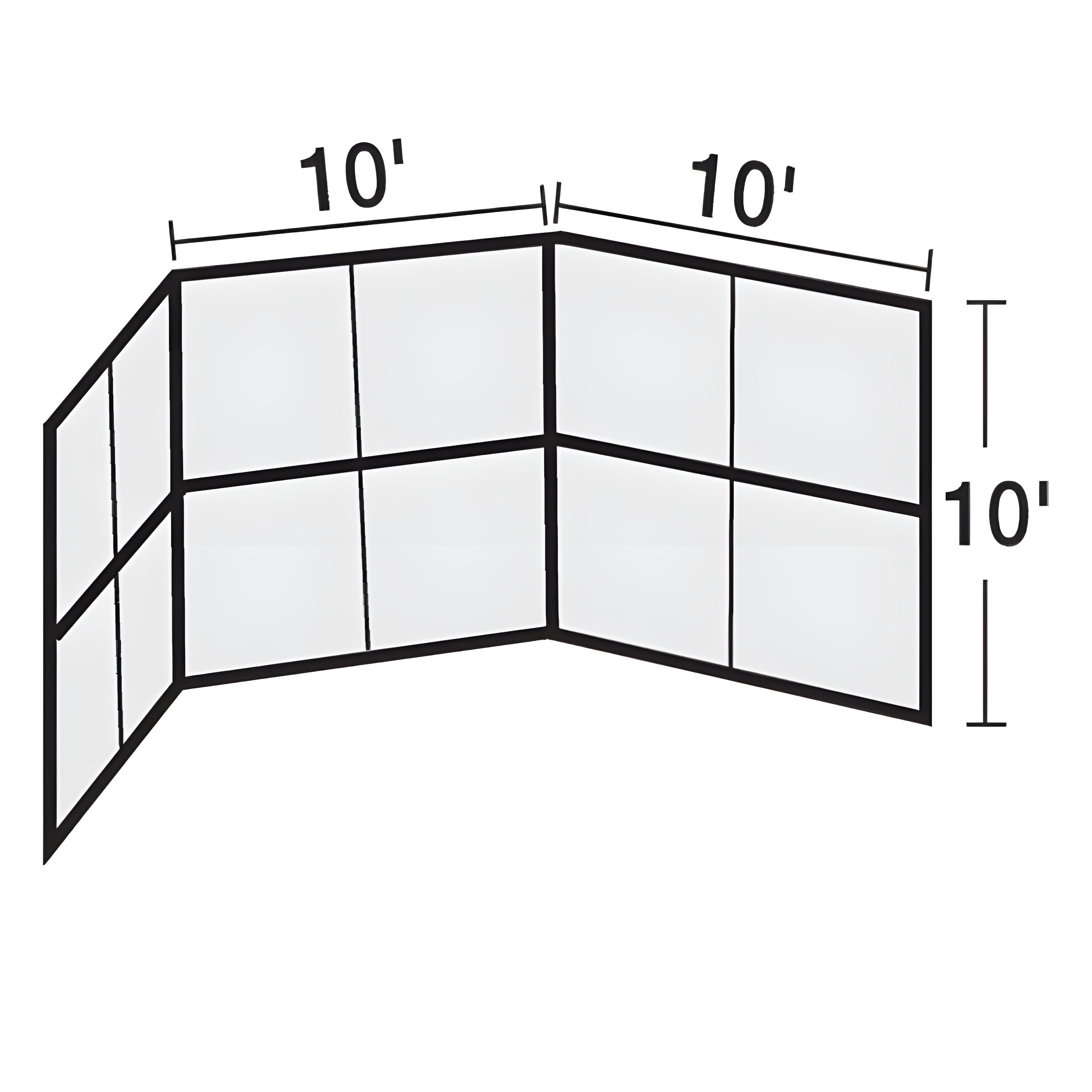 Chain Link Backstop (Select Options)