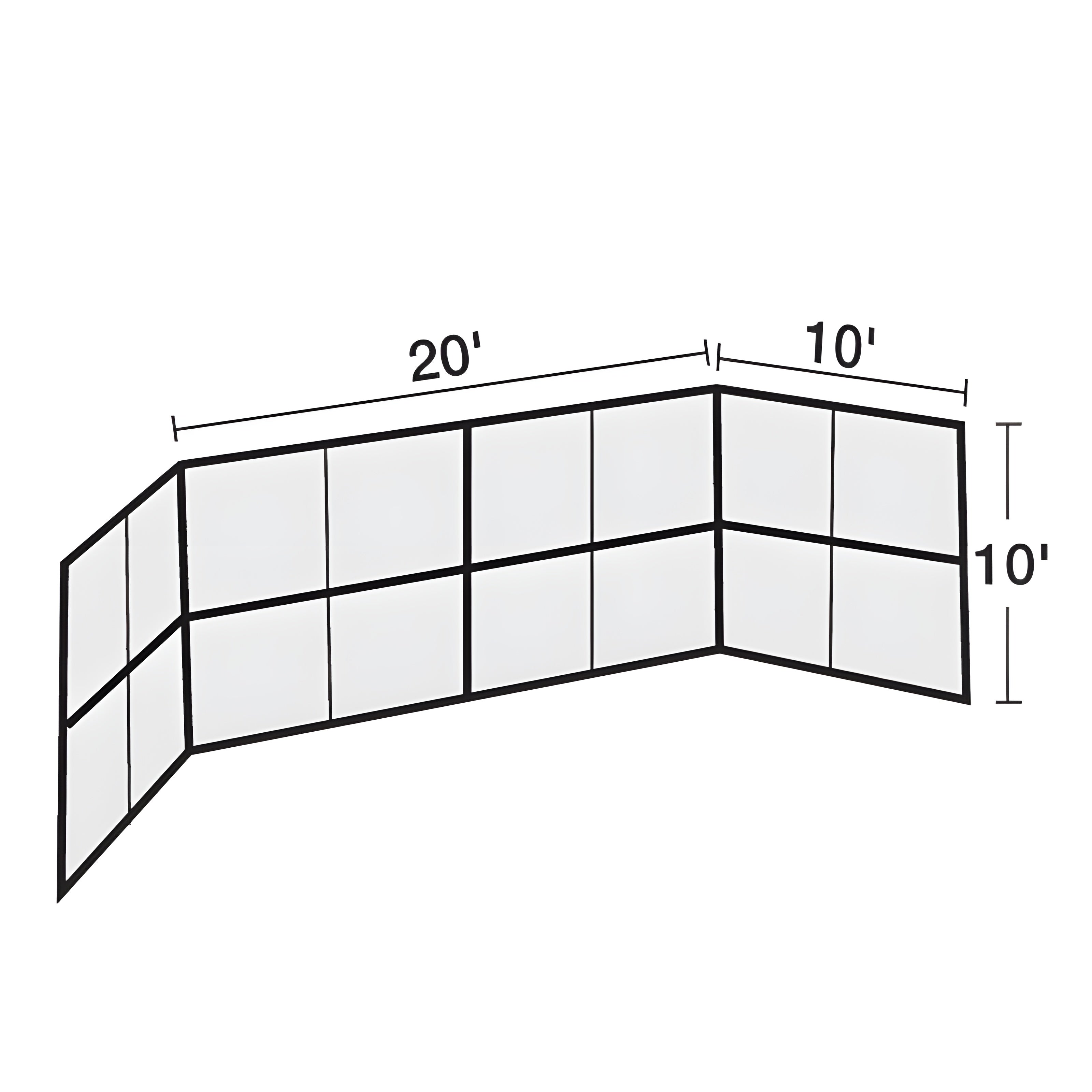 Chain Link Backstop (Select Options)