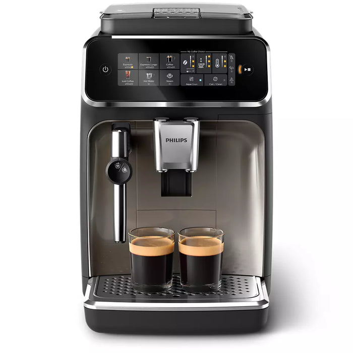 Philips Saeco 3300 Series Fully Automatic Espresso Machine with Classic Milk Frother - EP3326/90