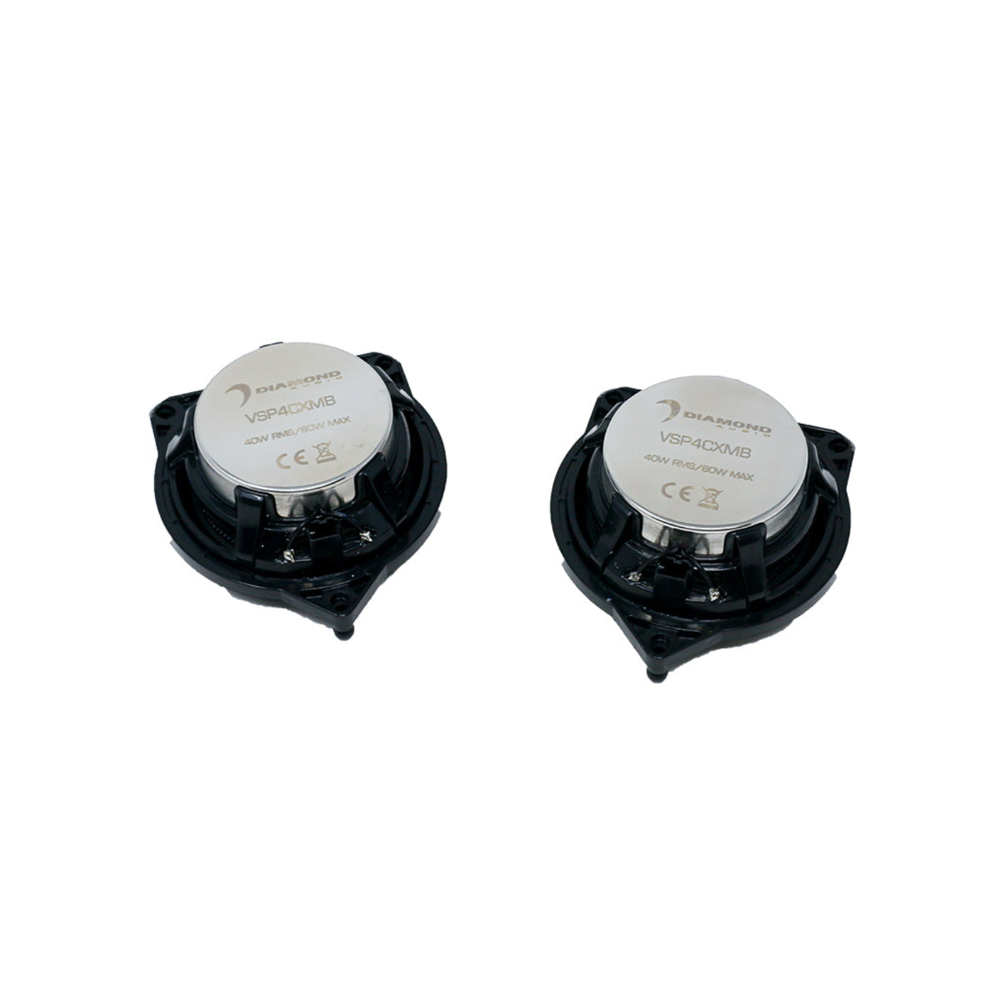 Diamond Audio VSP4CXMB - Mercedes Benz® 4" 2-Way Coaxial Speaker Set (Plug&Play) - VSP4CXMB