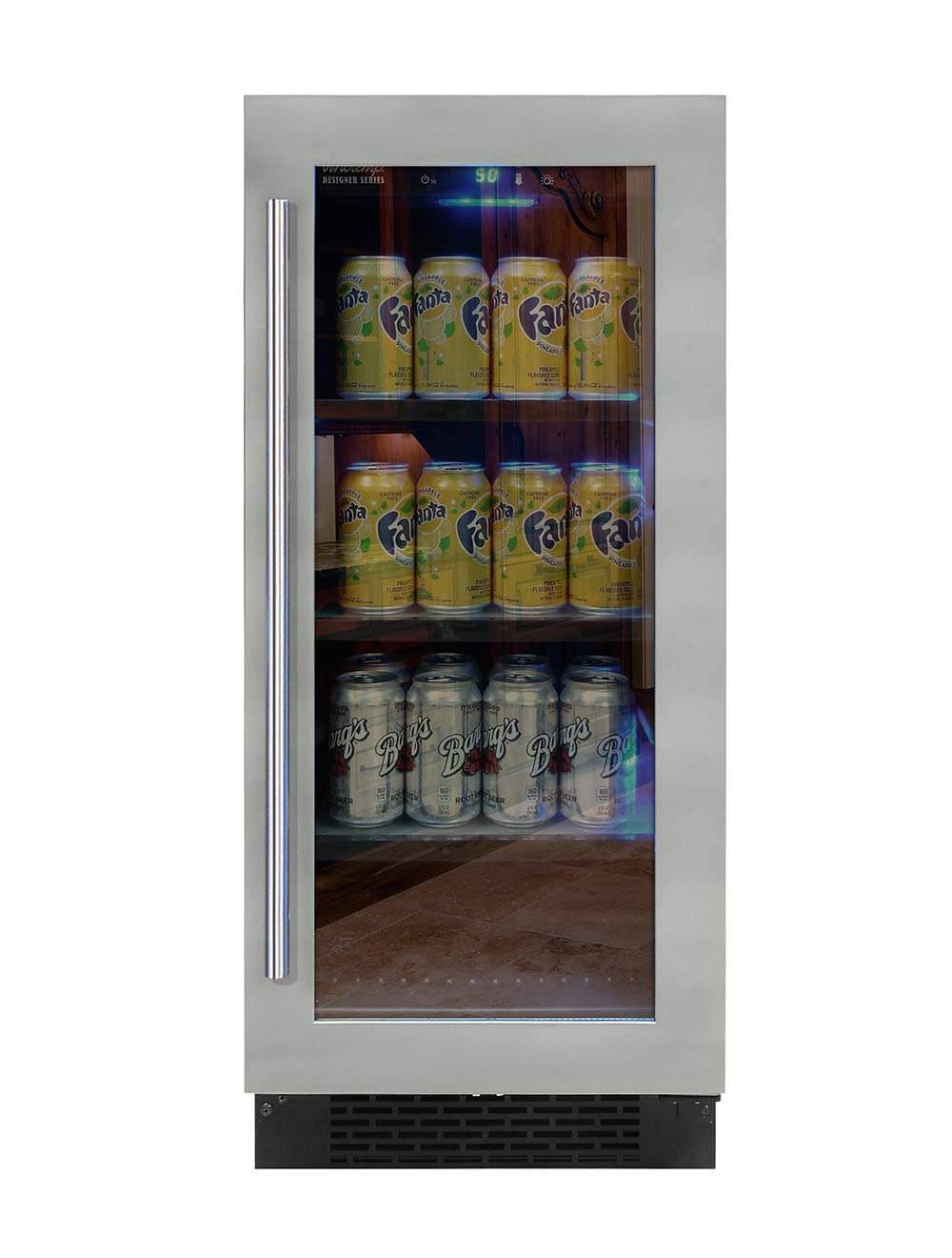 Vinotemp Designer Series 15-inch Beverage Cooler - VT-DS15BC-R