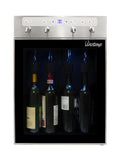 The Vinotemp WineSteward Four-Bottle Wine Dispenser (Stainless) - VT-PRWINEDIS4S