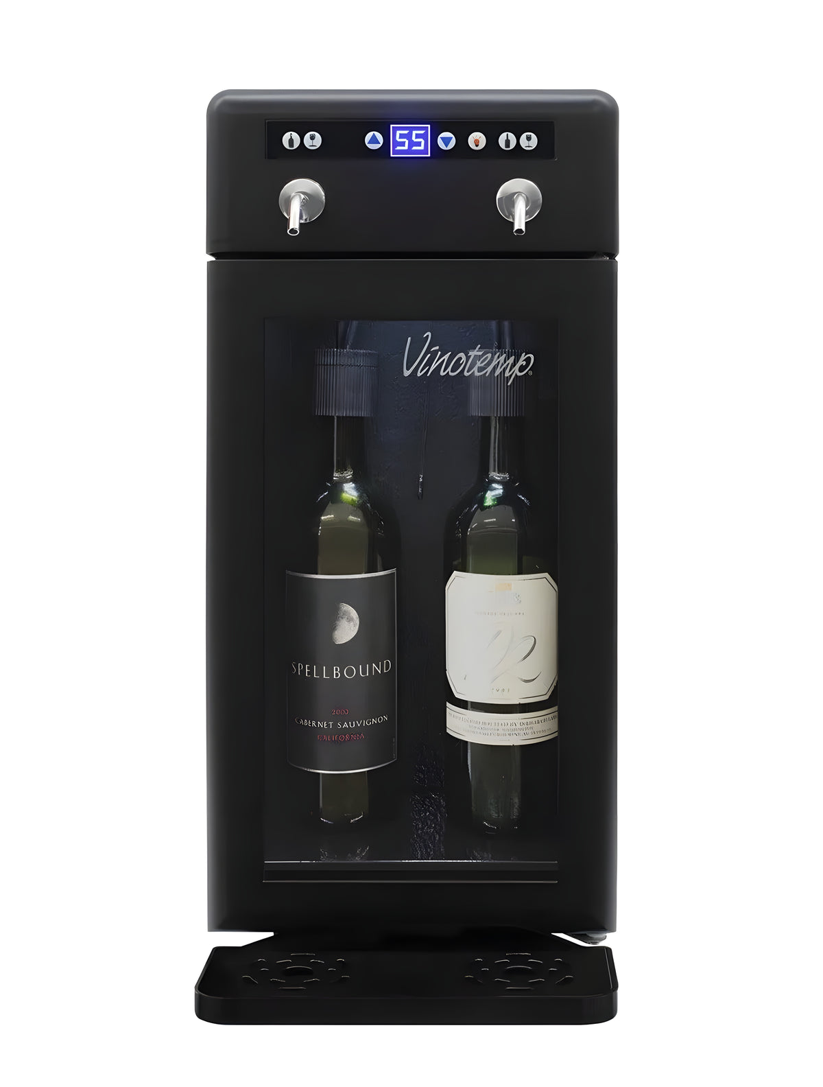 Vinotemp 2-Bottle Wine Dispenser (Black) - VT-WD002-BLK