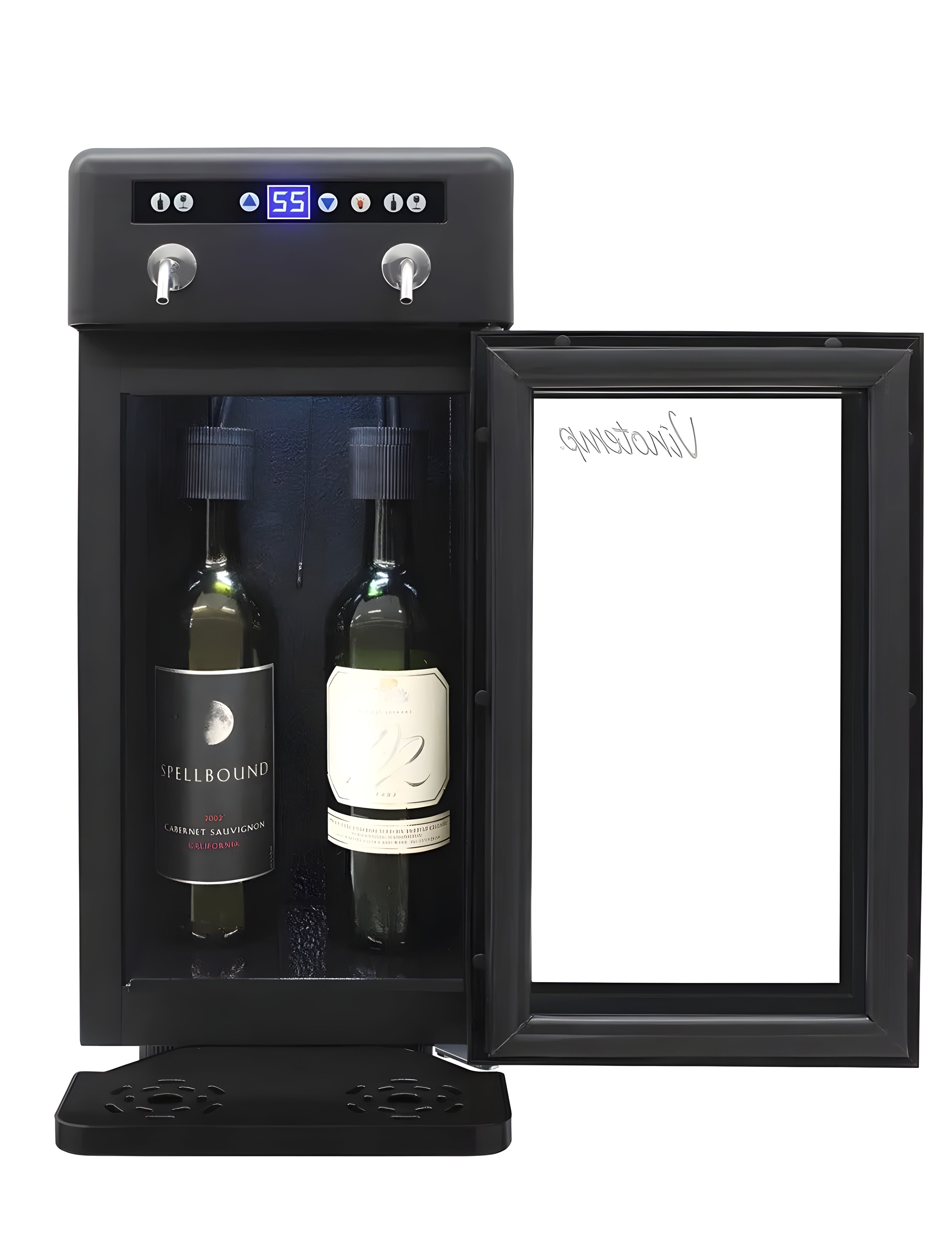 Vinotemp 2-Bottle Wine Dispenser (Black) - VT-WD002-BLK