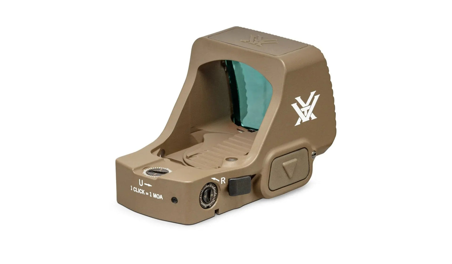 Vortex Optics Defender-XL 5 MOA Micro Red Dot, TAN - (DFXL-MRD5-T)