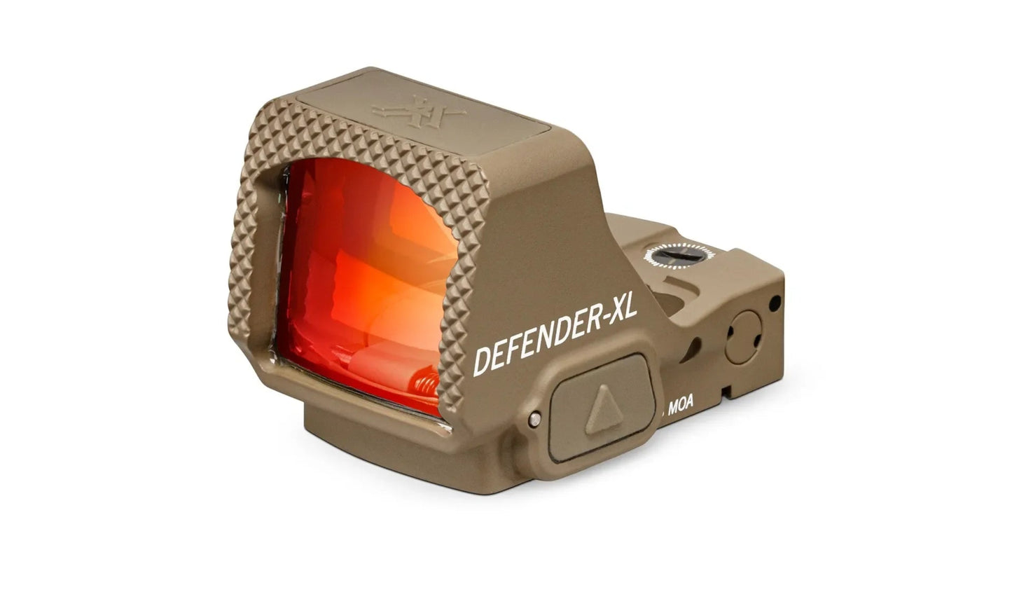 Vortex Optics Defender-XL 5 MOA Micro Red Dot, TAN - (DFXL-MRD5-T)