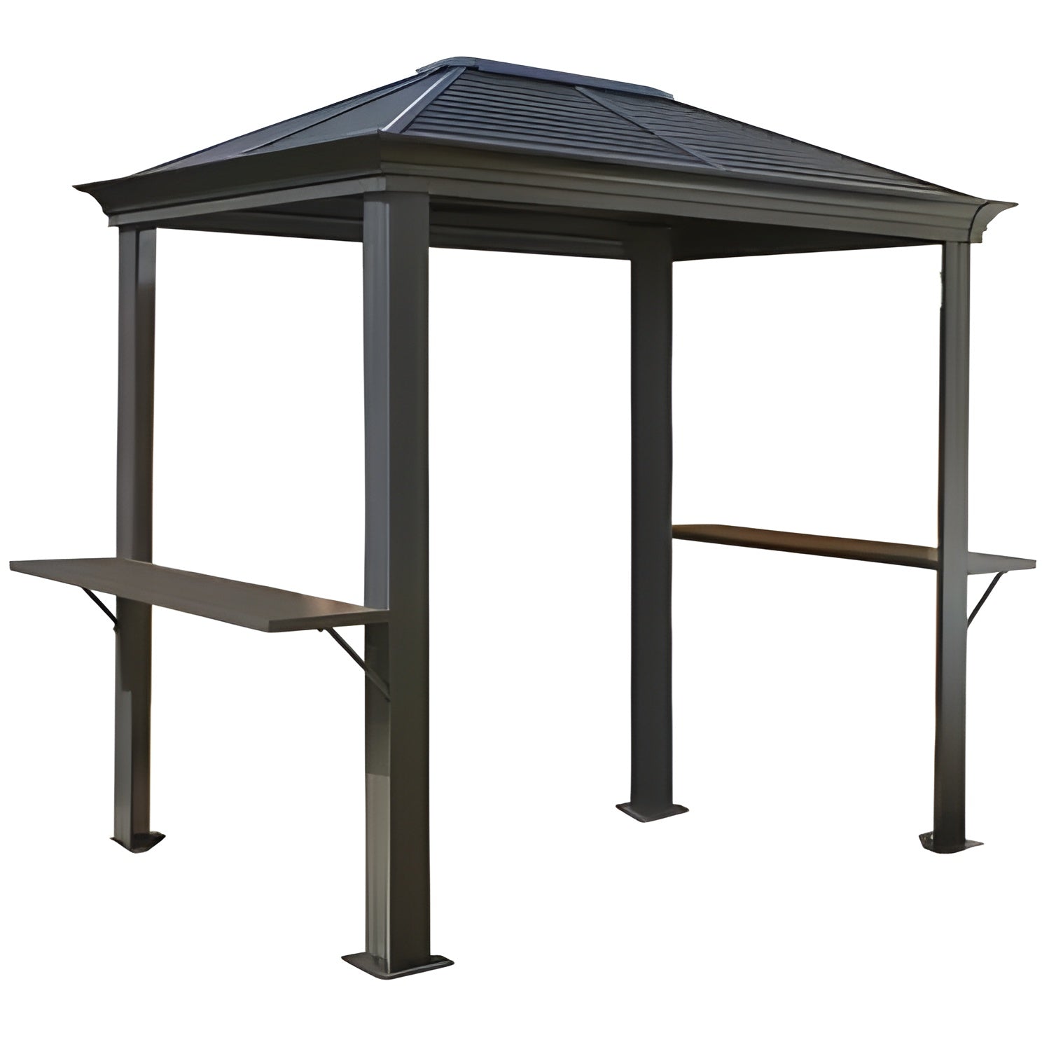 Sojag Gazebo Mykonos Grill Gazebo 5 x 8 ft - Dark grey