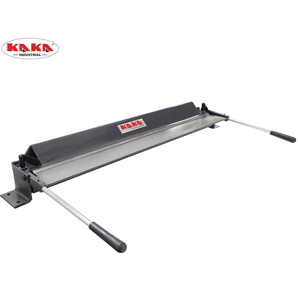 Kaka Industrial W-4018 Sheet Metal Bending Brake 40-Inch Length Portable Metal Bender 0-90 Degrees Adjustable Steel Bender, 20 Gauge Mild Steel and 16 Gauge Aluminum Metal Bending - 173135