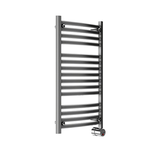 Mr. Steam W236 13-Bar Wall Mounted Electric Towel Warmer with Digital Timer in Polished Chrome - W236TPC
