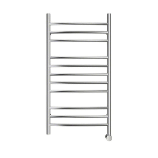 Mr. Steam - Metro 11-Bar Wall-Mounted Electric Towel Warmer with Digital Timer - Polished Stainless Steel -  W336TSSP