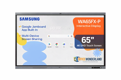 Samsung  65" 4K Interactive Display for education / business - WA65FX-P