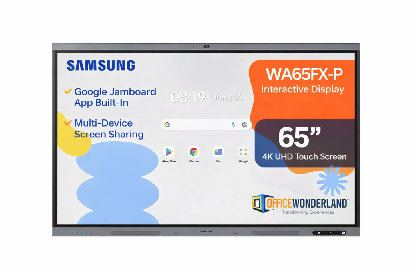 Samsung  65" 4K Interactive Display for education / business - WA65FX-P