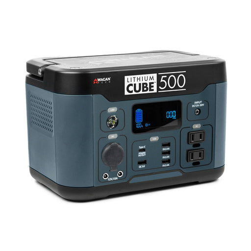 Wagan Tech Lithium Cube 500 Portable Power Station - EL8834