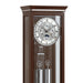 Kieninger Charleston Weight Regulator Wall Clock, Calendar, Moonphase, Gong Strike, Walnut - WR 2547-22-01