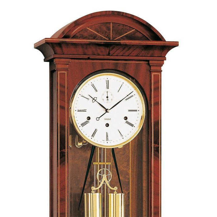 Kieninger Chesterfield Cable Regulator Wall Clock, Westminster Chime, Mahogany - WR 2542-31-01