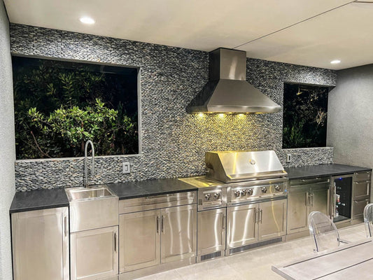 Proline Wall-Mounted Range Hood, 1200 CFM, Stainless Steel - PLJW 109WC