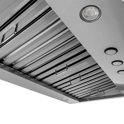 Wall Range Hood,  1200 CFM, Stainless Steel Proline - PLJW 104