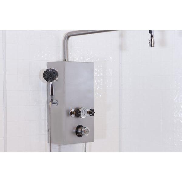 Water Werks 5 Head Cascade Vichy Shower / Stainless Steel Rain Bar by Water Werks - WM-548101