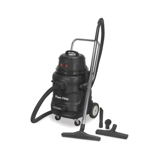 Powr Flite Wet Dry Vacuum, Shop Vac, 20 Gallon, 192CFM, Twin 1.6HP Motors, With Tool Kit - PF58