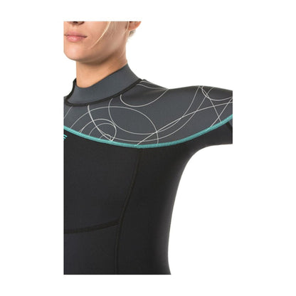 Zeagle Bare 7mm Womens Elate Full Wetsuit - WET401 02-GRY