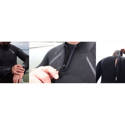 Zeagle Bare 7mm Mens Redraft OMNIRED Ful Wetsuit - WET464 02-SM-BLK
