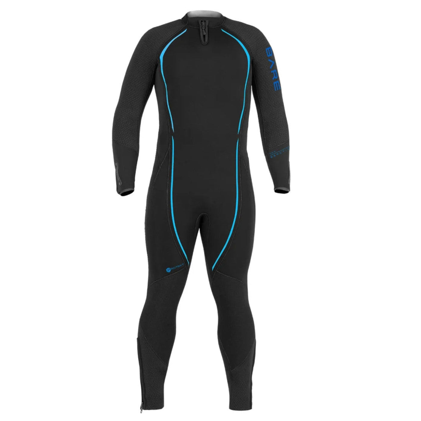 Zeagle Bare 7mm Mens Redraft OMNIRED Ful Wetsuit - WET464 02-SM-BLK