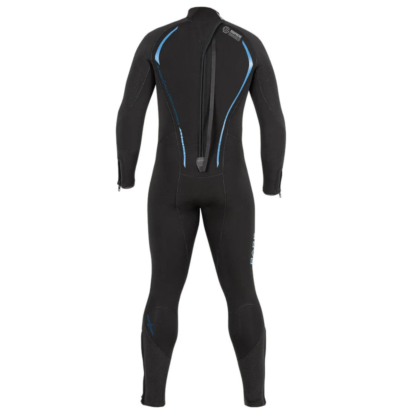 Zeagle Bare 7mm Mens Redraft OMNIRED Ful Wetsuit - WET464 02-SM-BLK