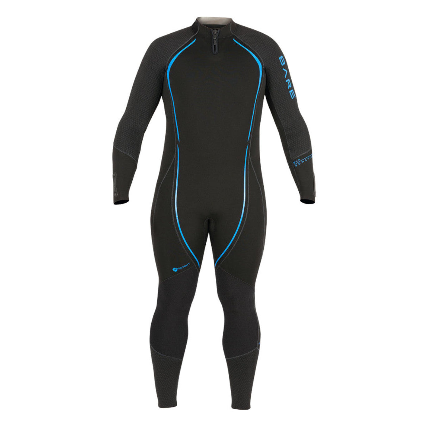 Zeagle Bare 3mm Mens Redraft OMNIRED Full Wetsuit - WET466 02-SM-BLK
