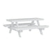 Berlin Gardens Rectangular Picnic Table- PRPT2872BK