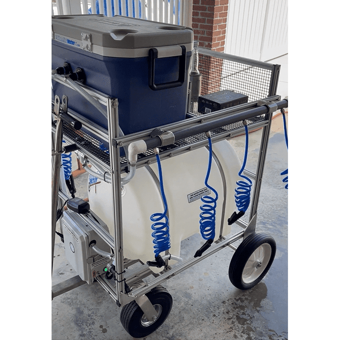 Wheelin Water Team Trainer 35 GALLON Water Hydration Cart - WTH35