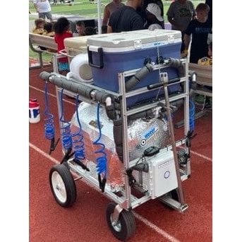 Wheelin Water Team Trainer 35 GALLON Water Hydration Cart - WTH35