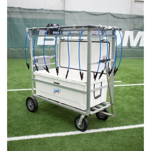 Wheelin Water Team Cooler 51 51 Gallon Cooler Water Hydration Cart - WTM51-10