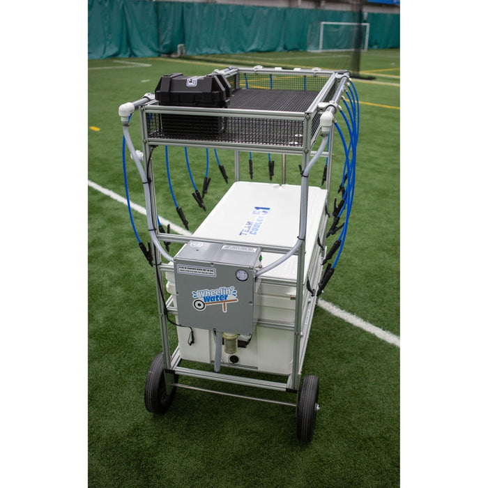 Wheelin Water Team Cooler 51 51 Gallon Cooler Water Hydration Cart - WTM51-10