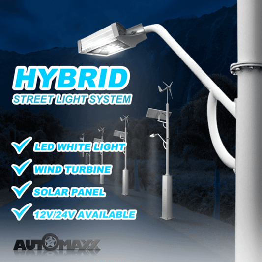 Automaxx Hybrid Street Light System - Automaxx-HSLS-WHITE-400W