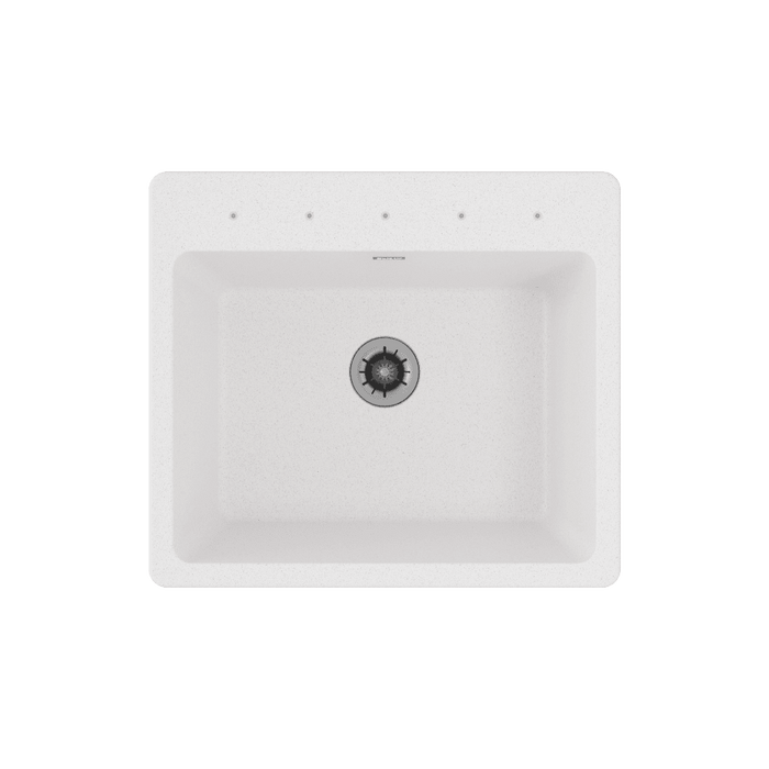 Elkay Quartz Classic 25" x 22" x 11-13/16", Drop-in Laundry Sink with Perfect Drain