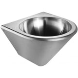 Whitehaus Stainless Steel Noah'S Collection Single Bowl Wall Mount Basin - WHNCB1515