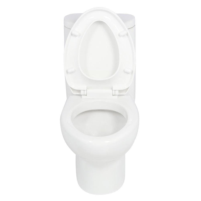 Whitehaus Magic Dual Flush One Piece Elongated Toilet - WHMFL3309-EB