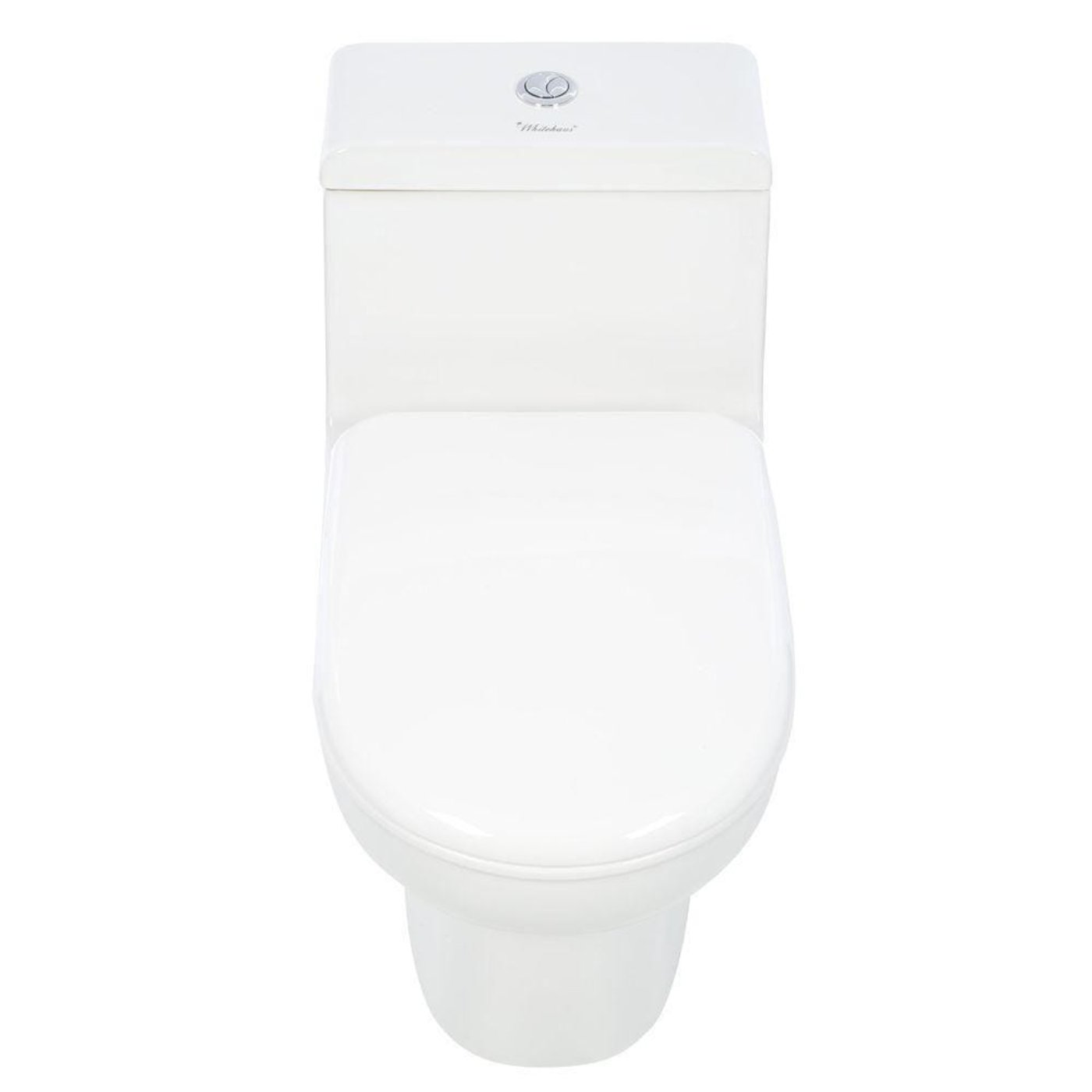 Whitehaus Magic Dual Siphonic Flush One Piece Toilet - WHMFL3351-EB