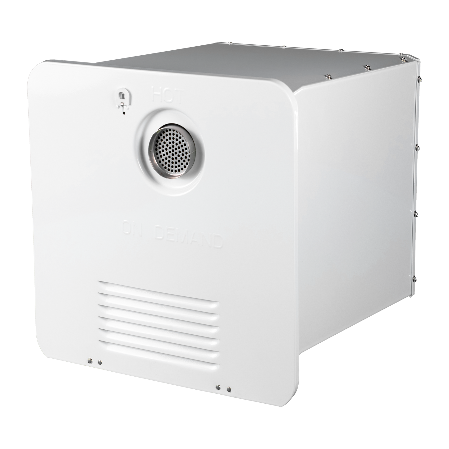 RVMP Flex Temp On-Demand Propane Tankless Water Heater for RVs  | White Color | Anti-Freezing System | Anti-Scald System | Digital Remote | FG-SBMC-11 - 240172