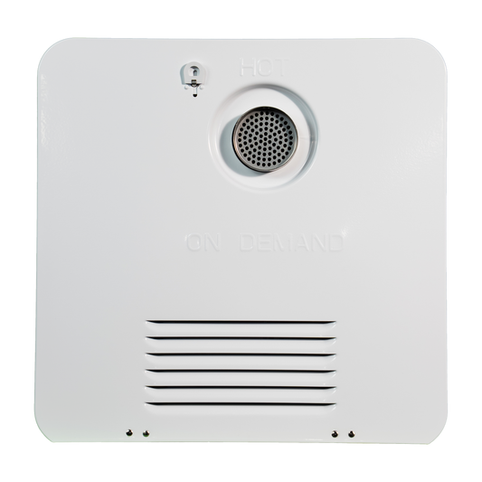 RVMP Flex Temp On-Demand Propane Tankless Water Heater for RVs  | White Color | Anti-Freezing System | Anti-Scald System | Digital Remote | FG-SBMC-11 - 240172