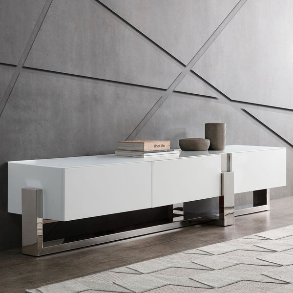 Whiteline Modern Living Blake TV Unit - EC1439