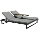 Whiteline Mods - Sandy Double Lounge Chair CL1572 - CL1572-GRY