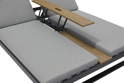 Whiteline Mods - Sandy Double Lounge Chair CL1572 - CL1572-GRY