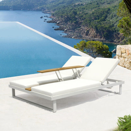 Whiteline Mods - Sandy Double Lounge Chair CL1572 - CL1572-GRY