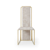 Whiteline Mods - Sumo Dining Chair DC1658F-BEI - DC1658F-BEI