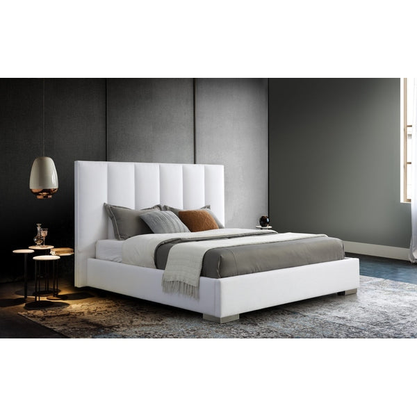 Whiteline Mod Velvet King Bed - BK1655