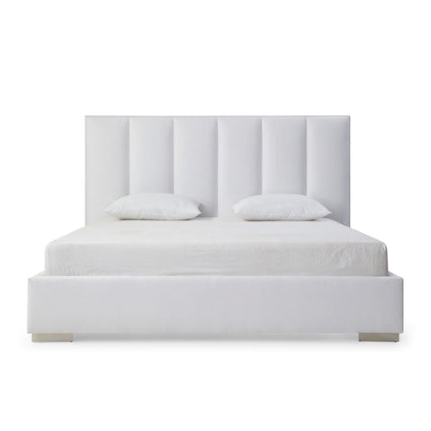 Whiteline Mod Velvet King Bed - BK1655